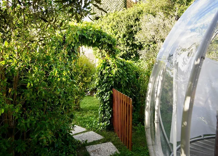 Luksusowy namiot Starsbox Jacuzzi Privata E Piscina Vista Mare *