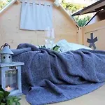 Starsbox Jacuzzi Privata E Piscina Vista Mare אוהל מפואר *